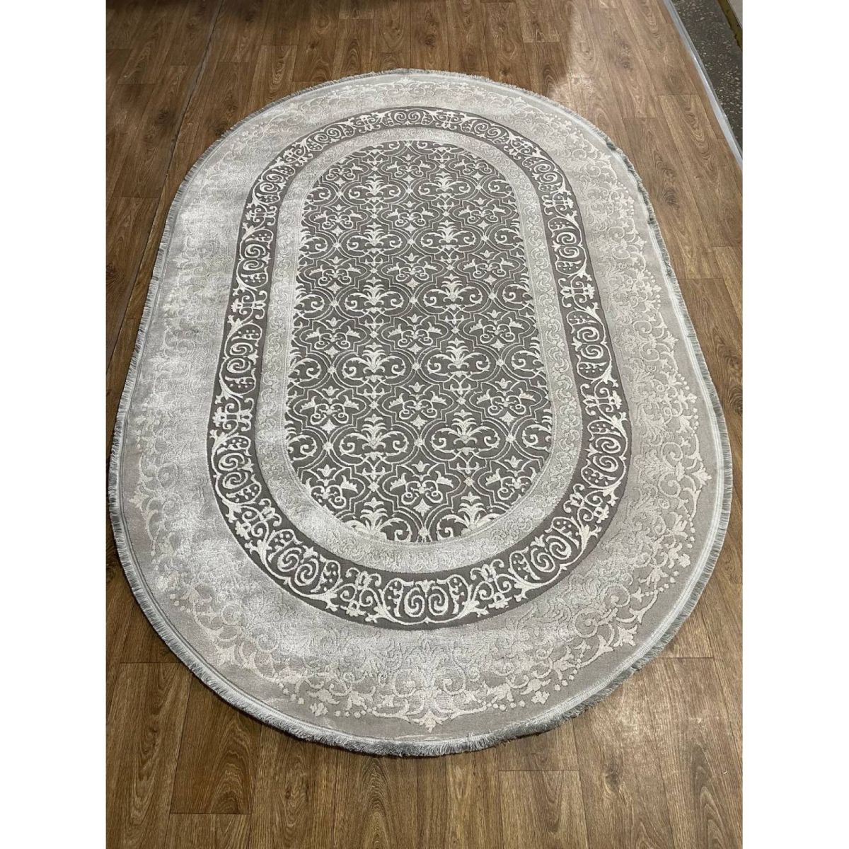 Килим Greencarpet Odessa 00501S L.GREY / CREAM