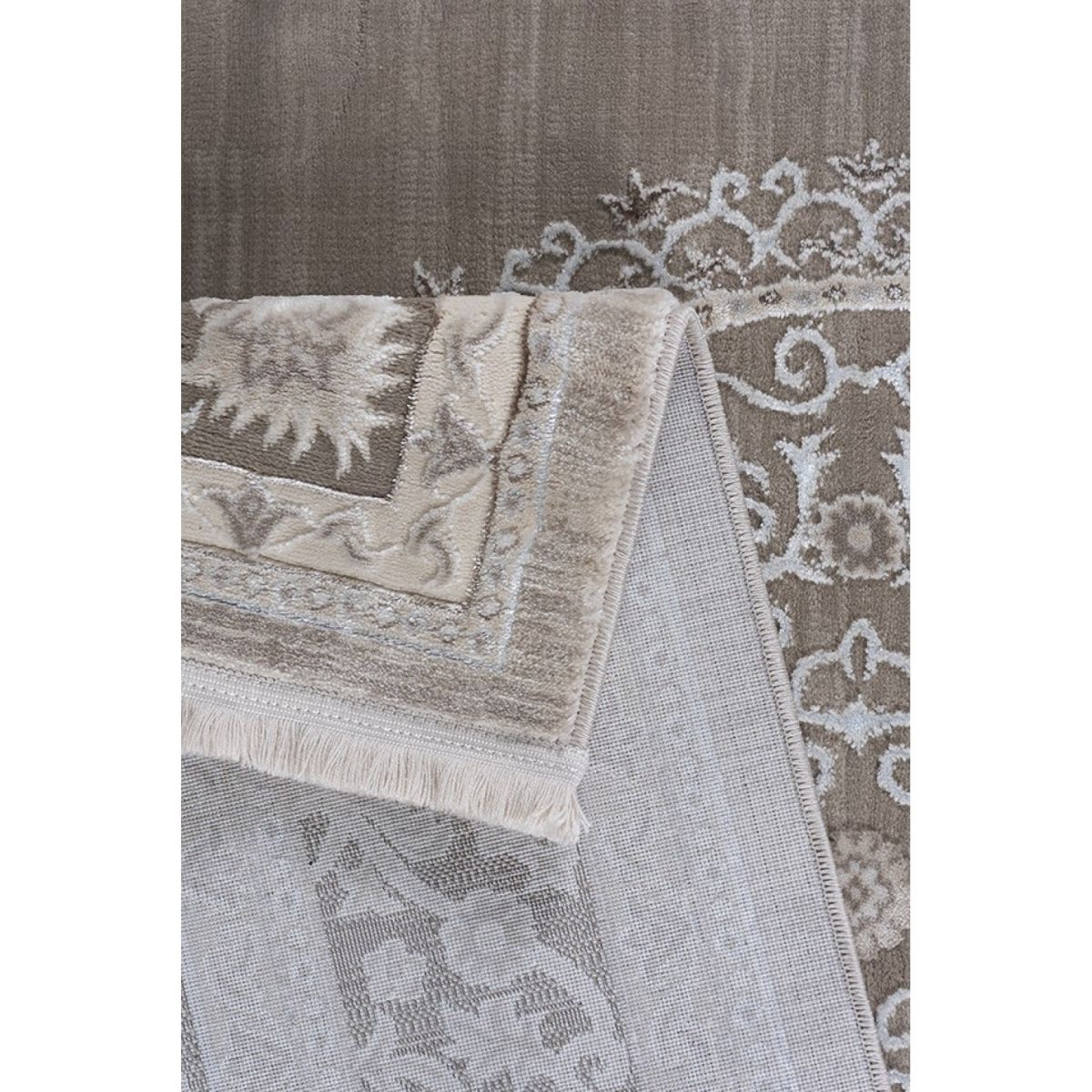 Килим Greencarpet Odessa 01590D POLY. IVORY / POLY. BROWN