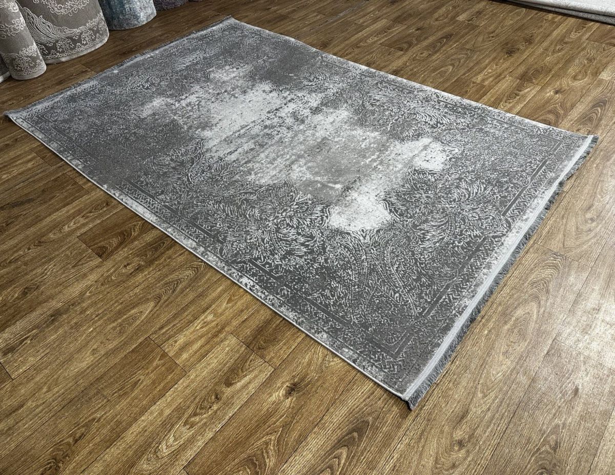 Килим Greencarpet Odessa E335CC L.GREY/GREY