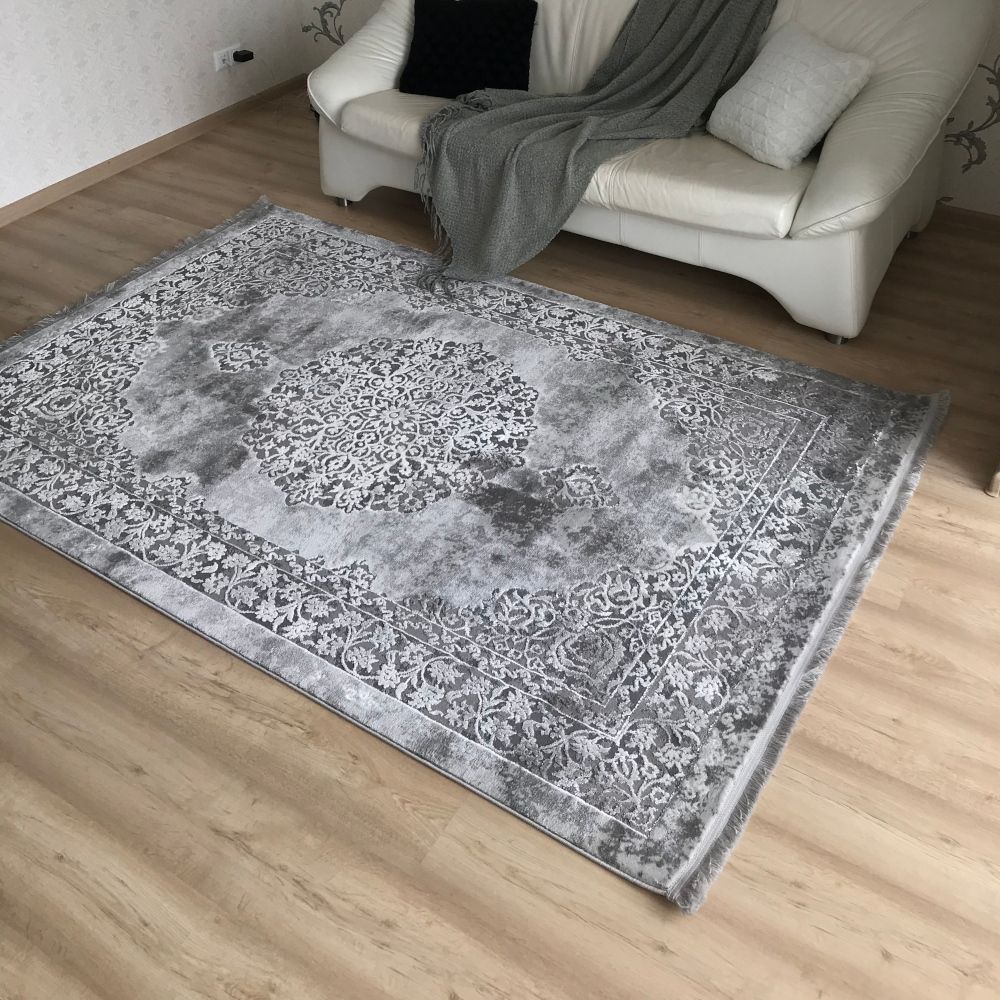 Килим Greencarpet Odessa 08126H P.GREY / C. POLY. GREY