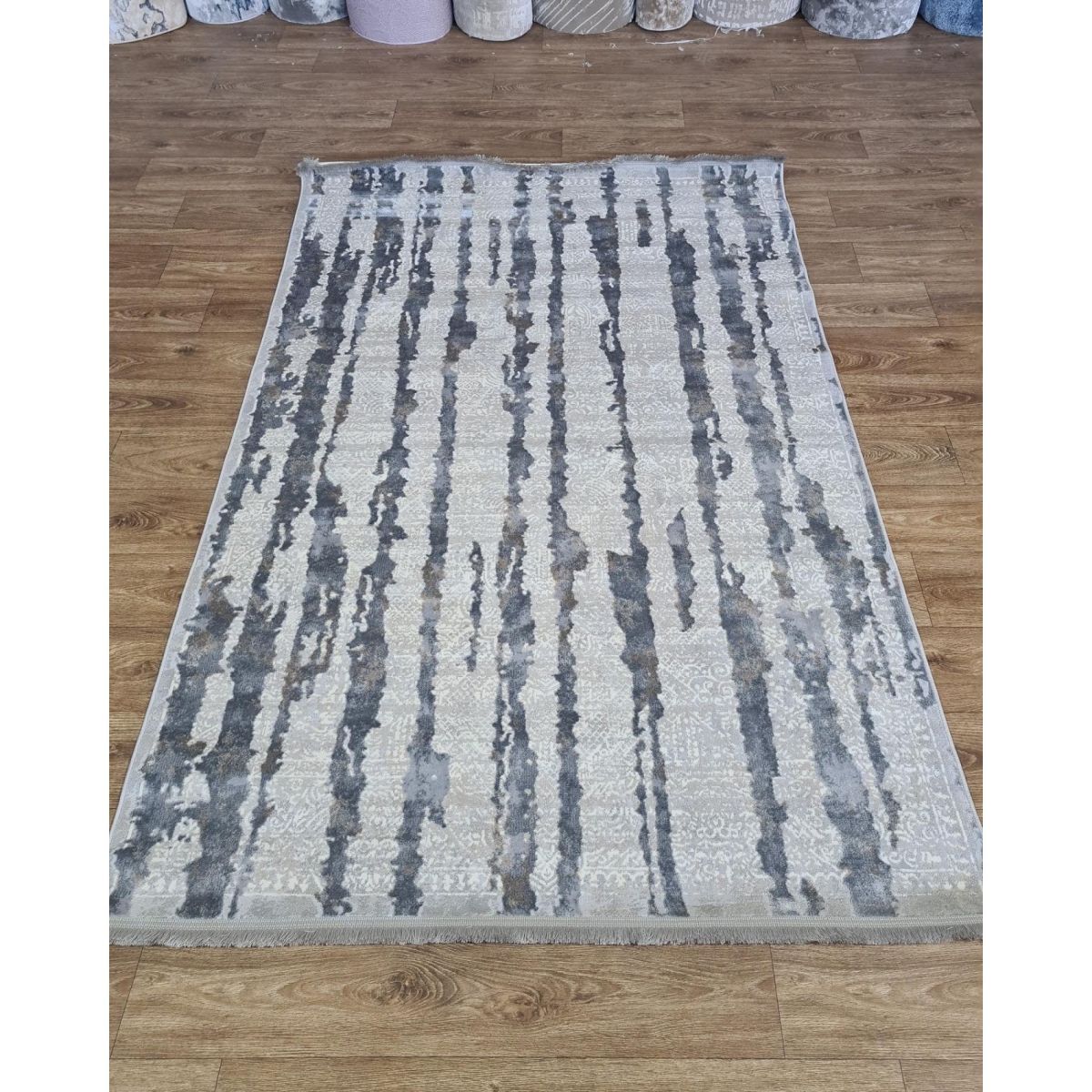 Килим Greencarpet Picasso 5793B GREY / GREY