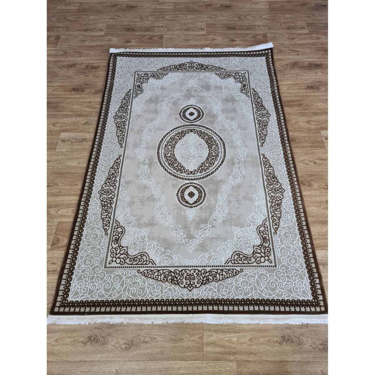Килим Greencarpet Tempo BL11A BROWN / C. POLY. BROWN