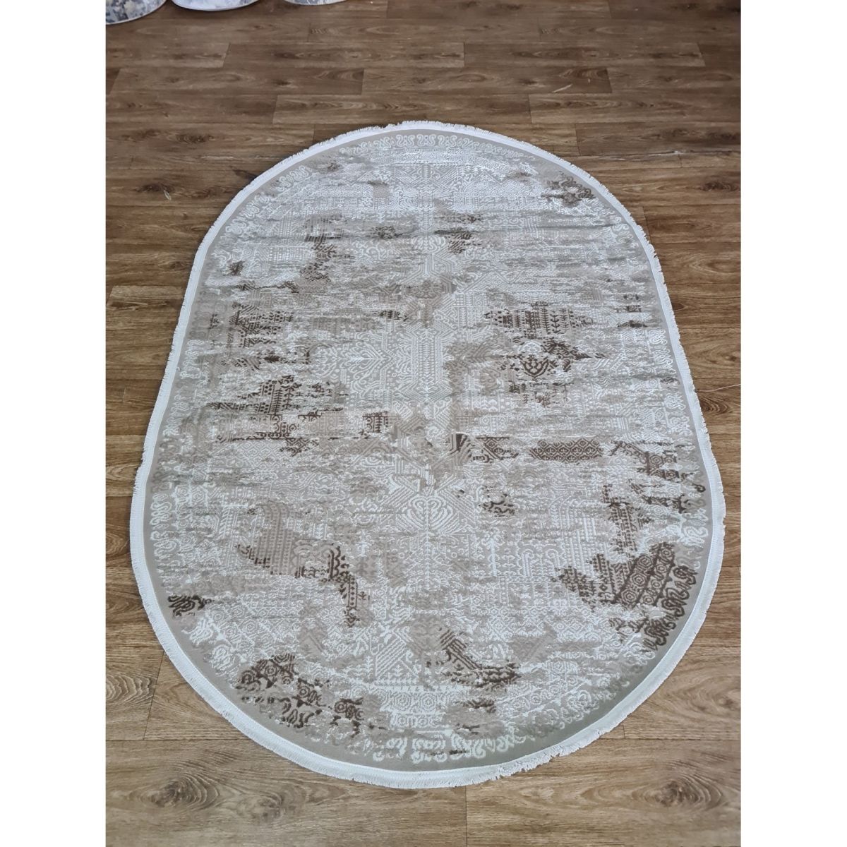 Килим Greencarpet Trend 07619D CREAM/BEIGE HB