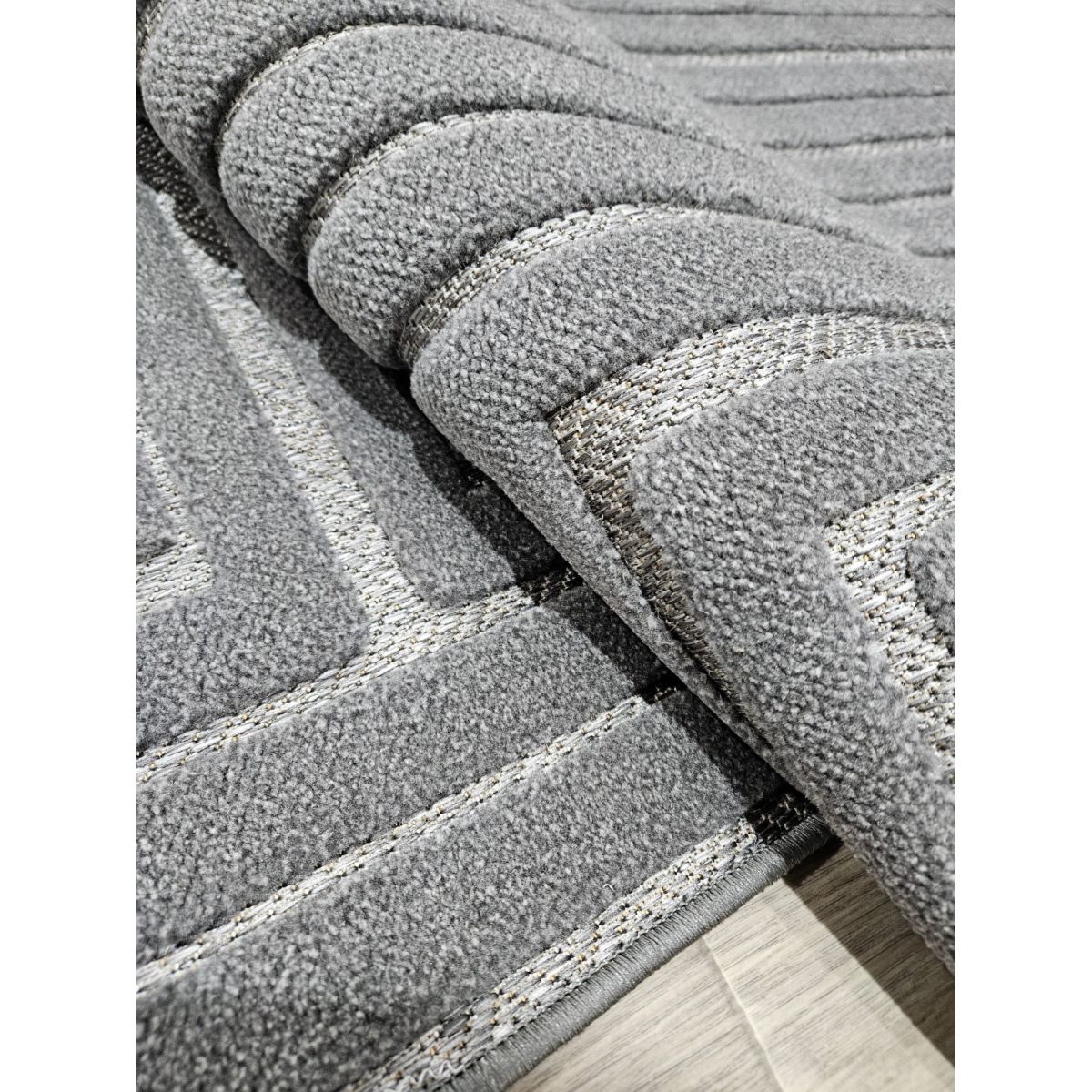 Килимова доріжка Greencarpet Dolche 3089H ANTRACITE/ANTRACITE