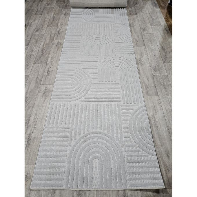 Килимова доріжка Greencarpet Dolche 3606C L.GREY / L.GREY