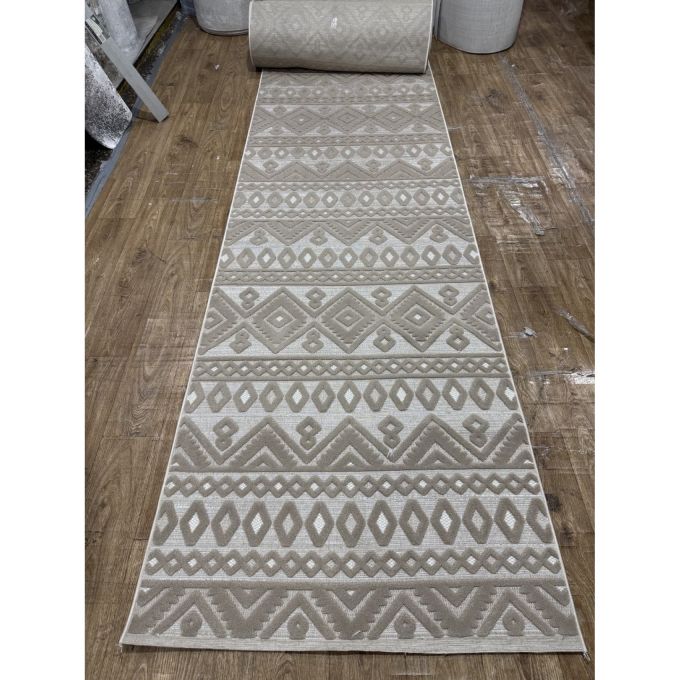 Килимова доріжка Greencarpet Dolche 4198A CREAM / VIZON