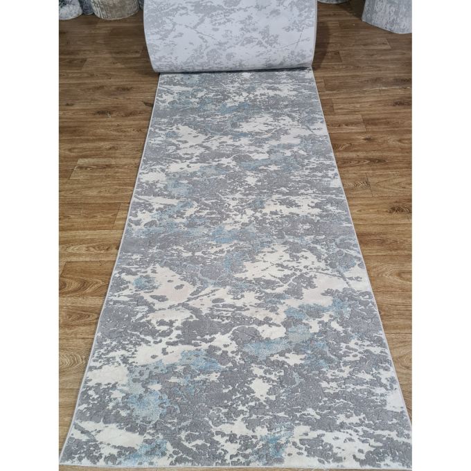 Килимова доріжка Greencarpet Luxury 05917A BLUE / BLUE