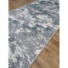 Килимова доріжка Greencarpet Luxury 05917A TURQUOISE / D.GREY HB