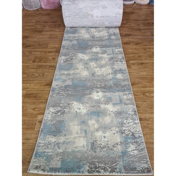Килимова доріжка Greencarpet Luxury 06047A BLUE / BLUE