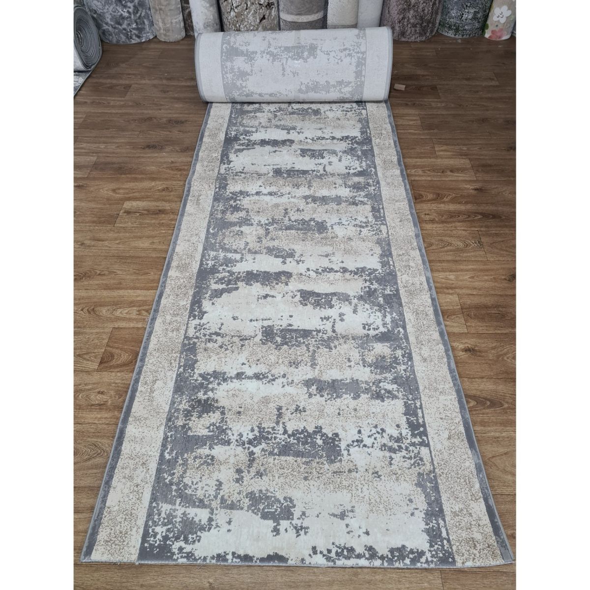 Килимова доріжка Greencarpet Luxury 06187A BEIGE / BEIGE
