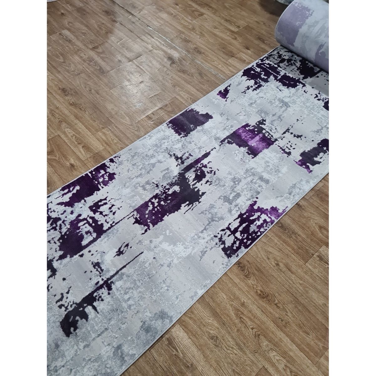 Килимова доріжка Greencarpet Moda 05934F LILAC/L.GREY