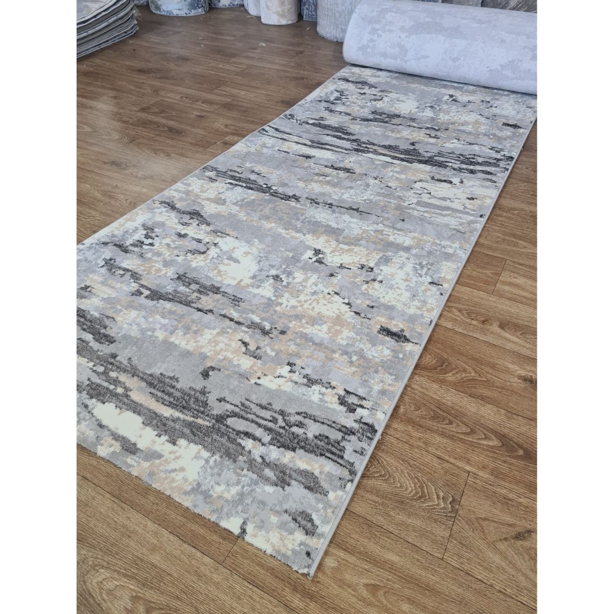 Ковровая дорожка Greencarpet Moda 4559 BEIGE / L.GREY