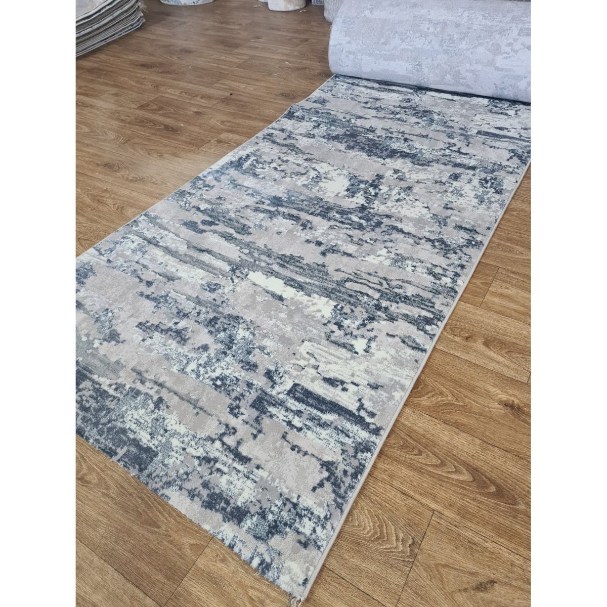 Ковровая дорожка Greencarpet Moda 4559 L.BLUE / GREY