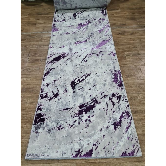 Килимова доріжка Greencarpet Moda 4576 LILAC/L.GREY