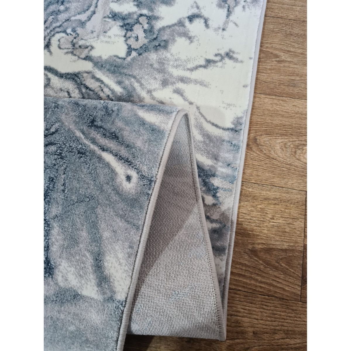 Ковровая дорожка Greencarpet Moda 5201A L.BLUE / D.GREY