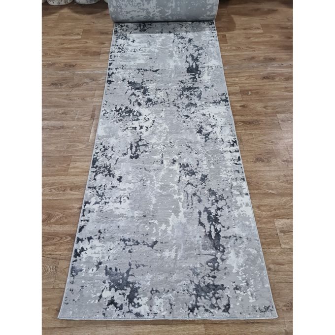 Килимова доріжка Greencarpet Moda 8241A CREAM / ICE GREY