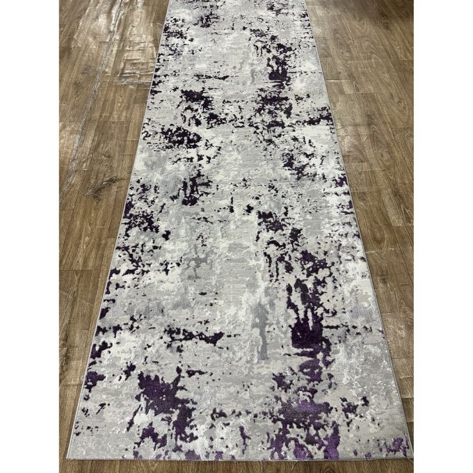 Килимова доріжка Greencarpet Moda 8241A LILAC/L.GREY