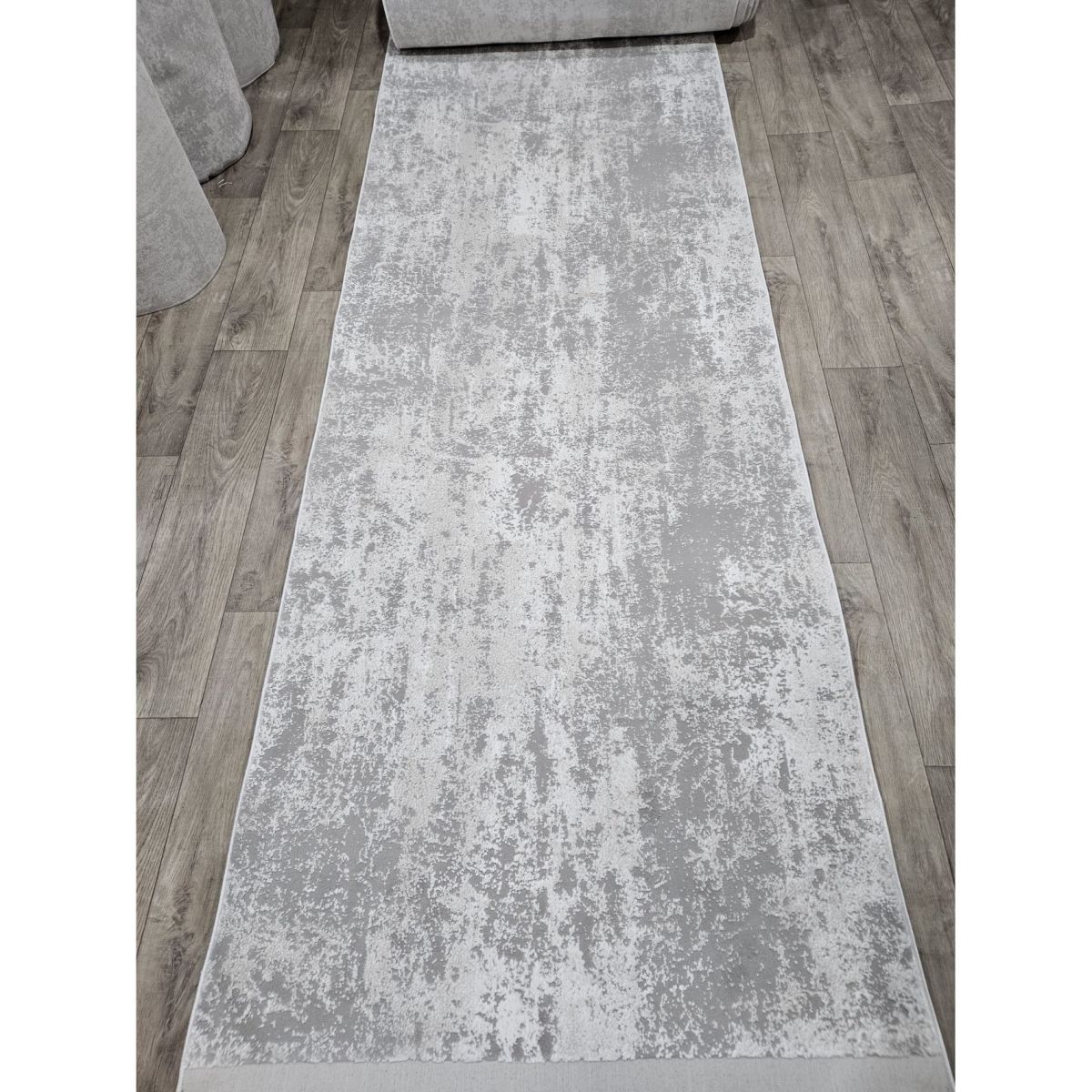 Килимова доріжка Greencarpet Monox F032A L.BEIGE / L.GREY