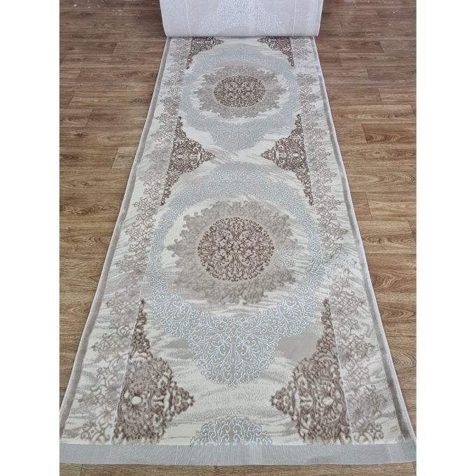 Килимова доріжка Greencarpet Odessa 0115CD POLY.IVORY/POLY.BEIGE