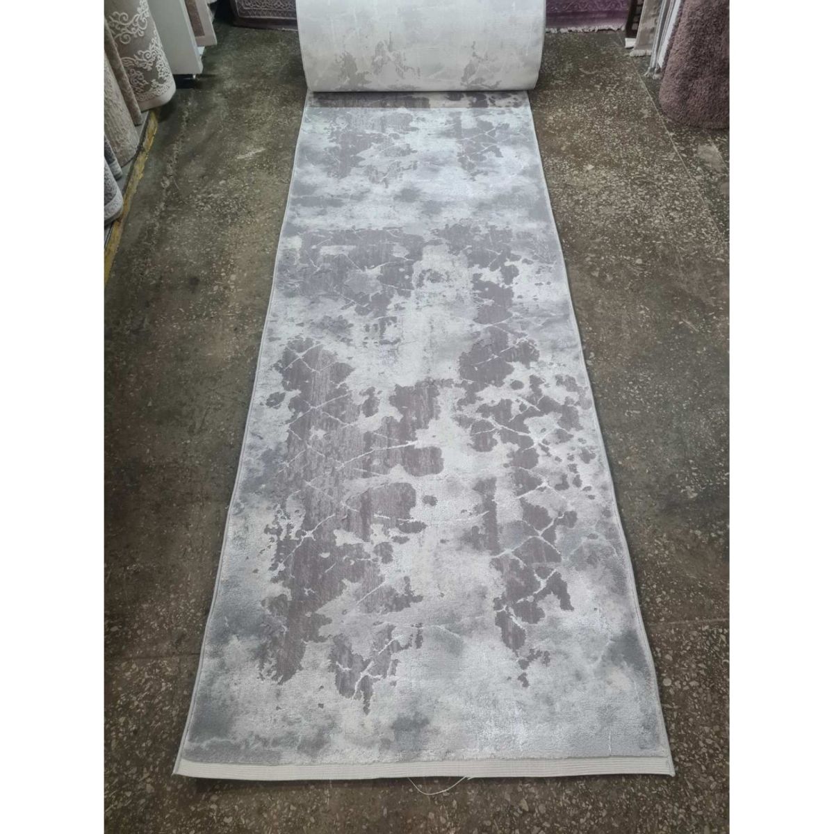 Килимова доріжка Greencarpet Odessa 0140EB C.POLY.GREY/CREAM