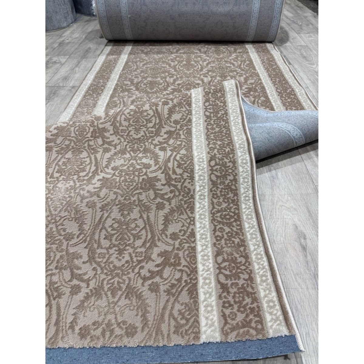 Килимова доріжка Greencarpet Odessa Plus 14571A L.BROWN