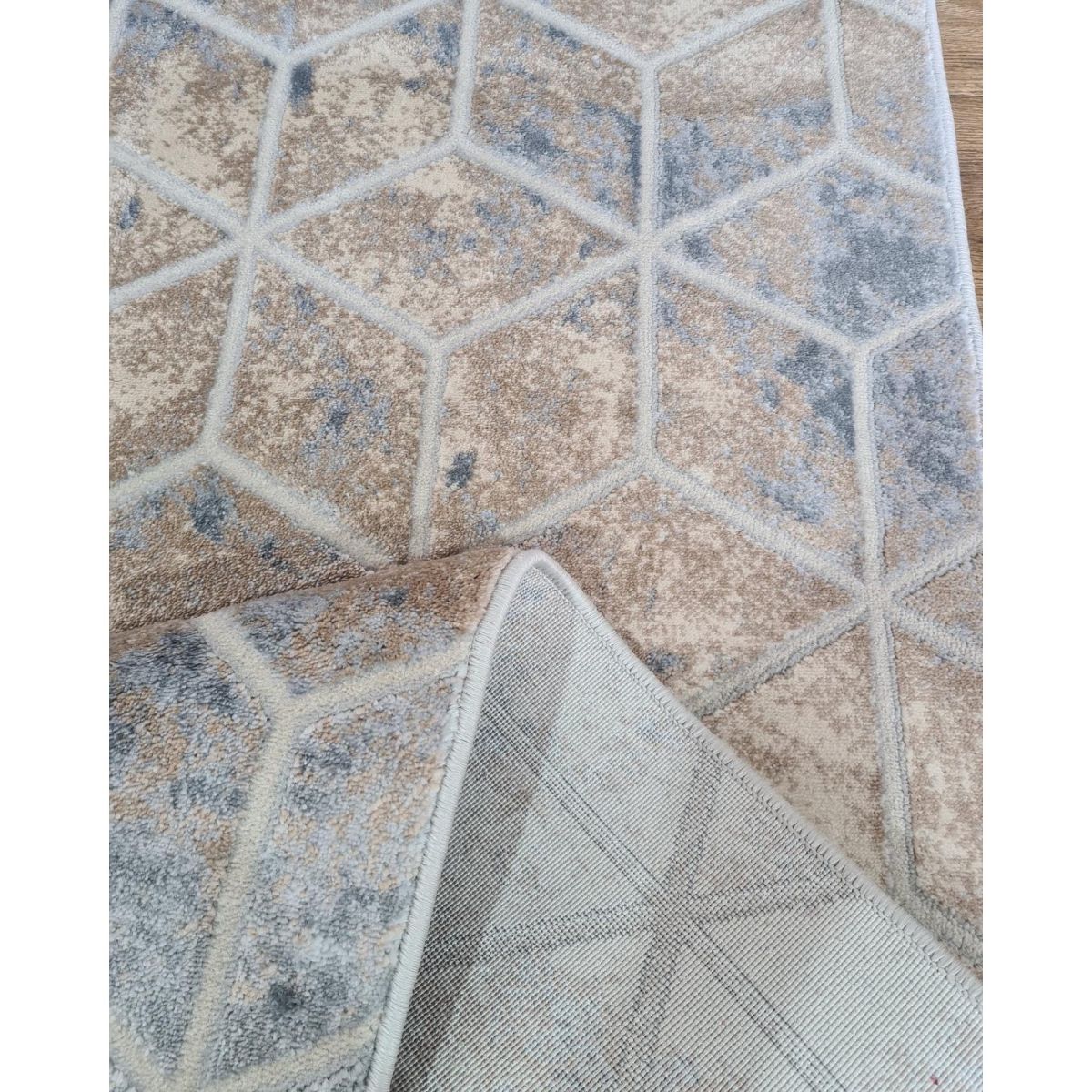 Килимова доріжка Greencarpet Picasso 5503 GREY / BEIGE HB