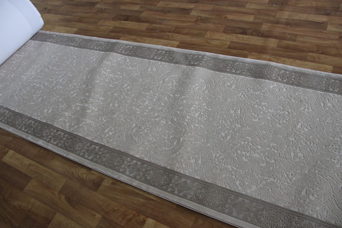 Килимова доріжка Greencarpet Tempo 7382A BEIGE/L.BEIGE