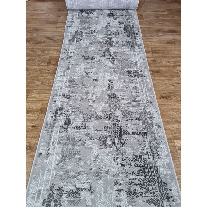 Ковровая дорожка Greencarpet Trend 07619D BEIGE / L.GREY