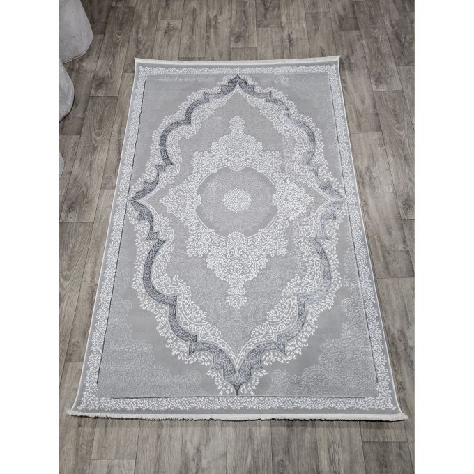 Килим Greencarpet MONOX T064B CREAM / SILVER
