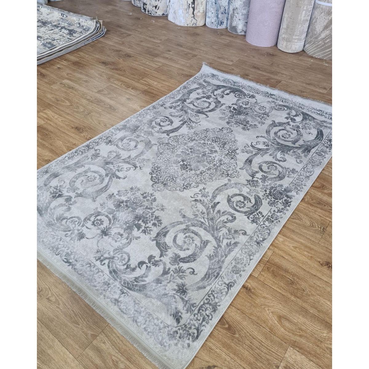 Ковёр Greencarpet Picasso 4510A VIZON GRI HB / VIZON GRI