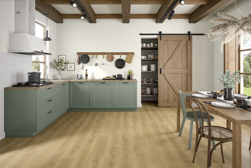 Ламінат Egger Classic Aqua 33 EL2114 Дуб Піно медовий