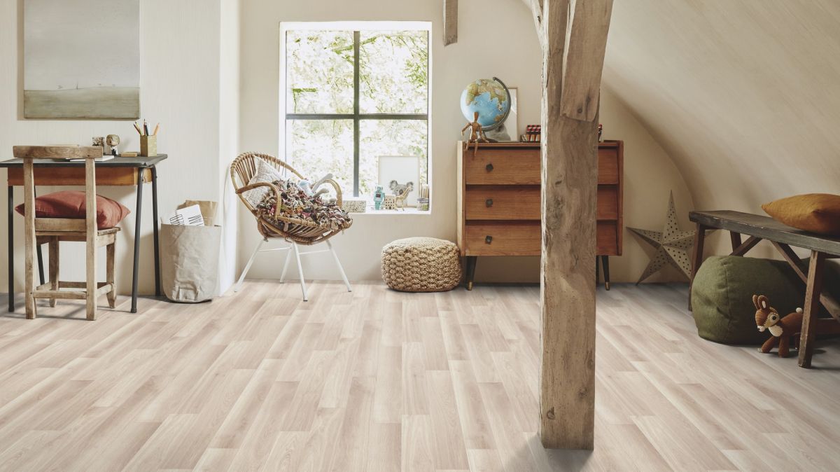Лінолеум Tarkett ICONIK 280Tex SLOW OAK WHITE