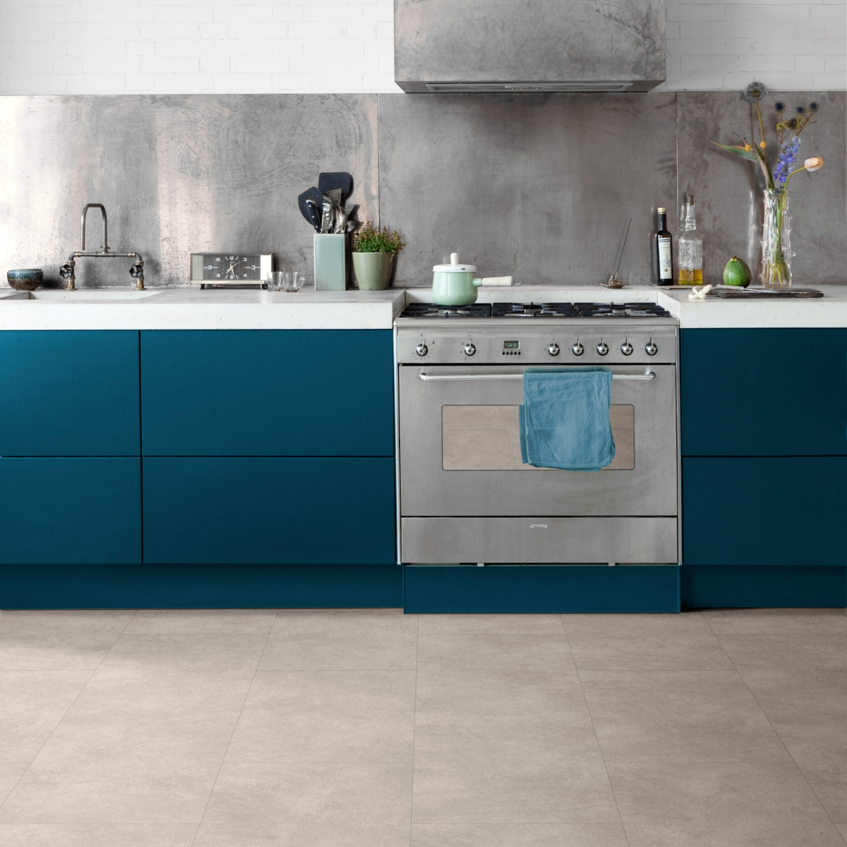 ПВХ плитка IVC Moduleo Ultimo CEMENT STONE 46953