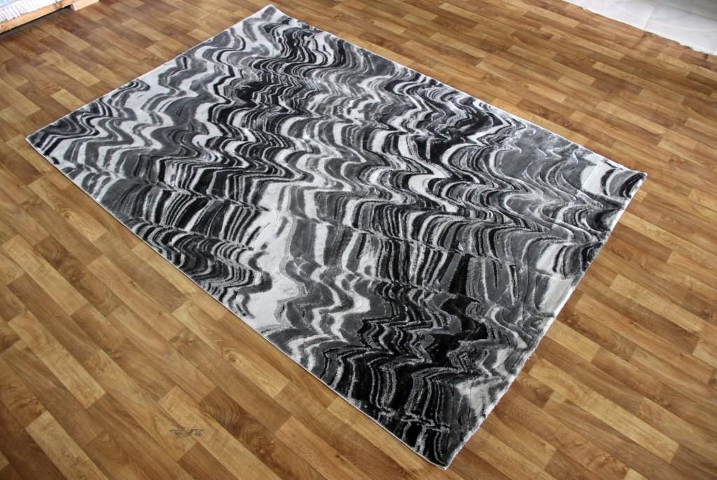 Килим LOW CANYON 122BA d.grey/grey