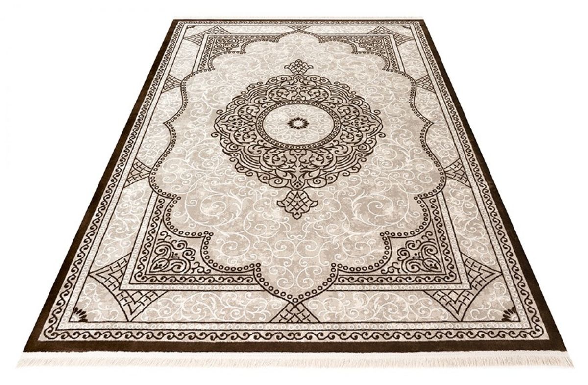 Килим Greencarpet Tempo 135ZB C. POLY. IVORY / BROWN