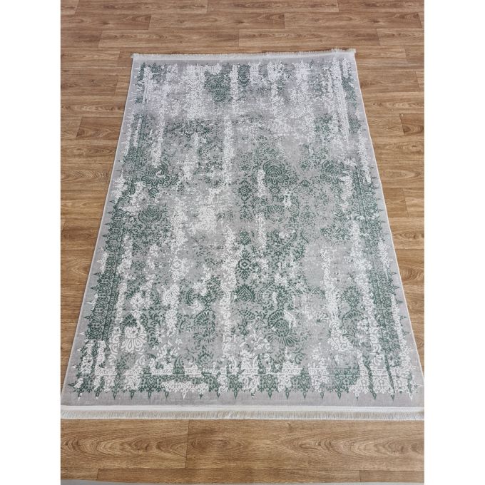 Килим Greencarpet Deep Ocean 146JA L.GREY / GREEN