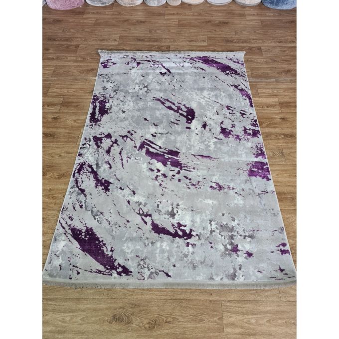 Килим Greencarpet Moda 4576 LILAC / VIZON GRI HB