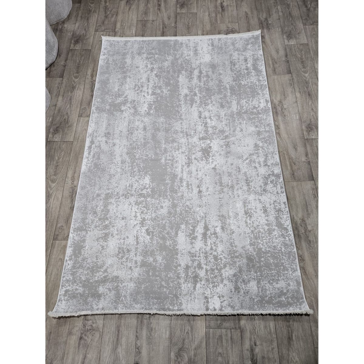 Килим Greencarpet MONOX F032A SILVER / CREAM