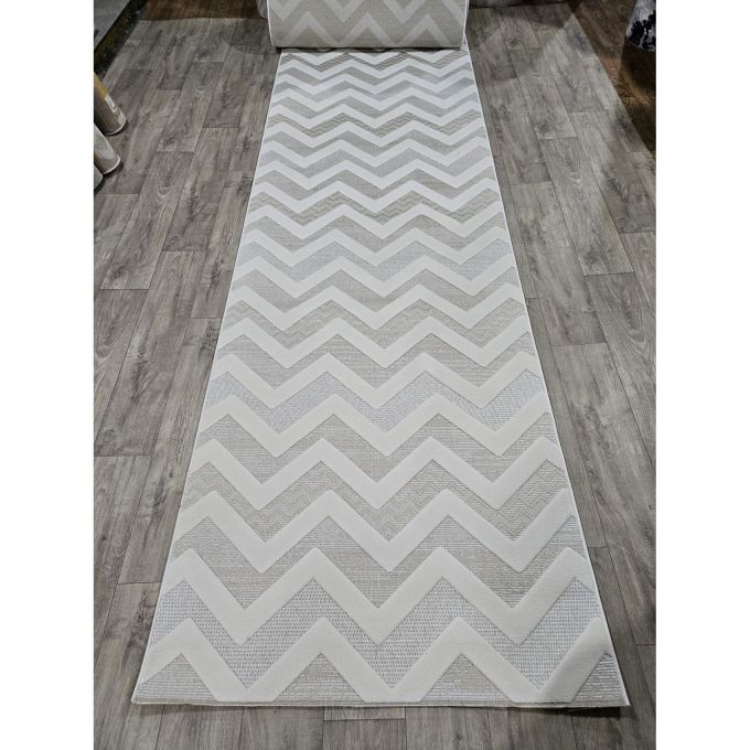Килимова доріжка Greencarpet Dolche 4037B CREAM / CREAM