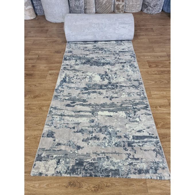Килимова доріжка Greencarpet Moda 4559 L.BLUE / GREY