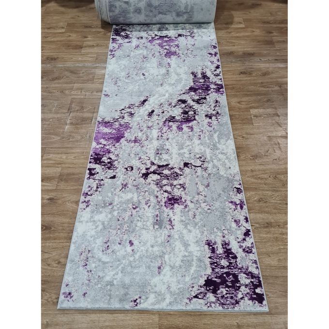 Килимова доріжка Greencarpet Moda 4591A LILAC/L.GREY