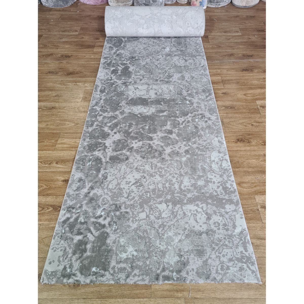 Килимова доріжка Greencarpet Odessa 0169OD C. POLY. GREY / GREY