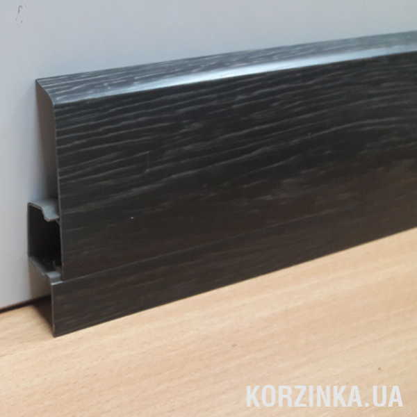 Плинтус Salag NG80 Дуб Горелый 86