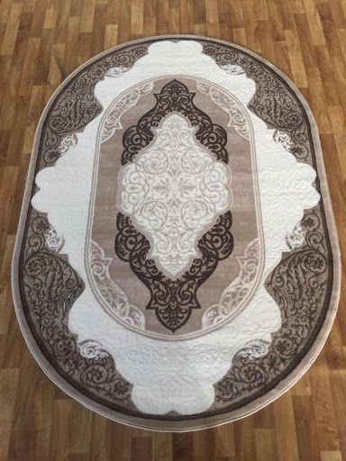 Килим NEVA 7417 L.BROWN-L.BEIGE